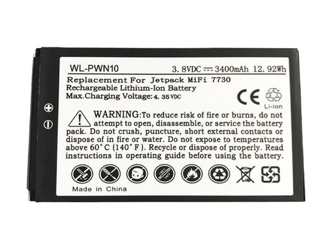 Batteri til Novatel Jetpack MiFi 7730L
