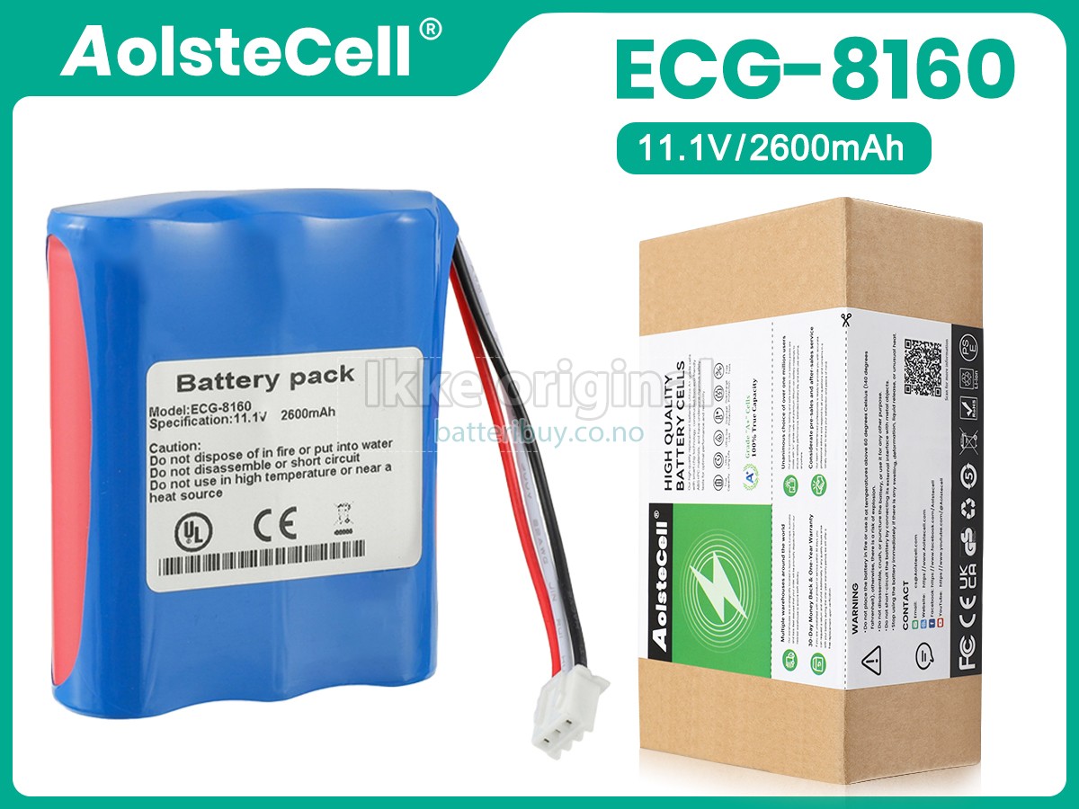 OSEN ECG-8160 batteri