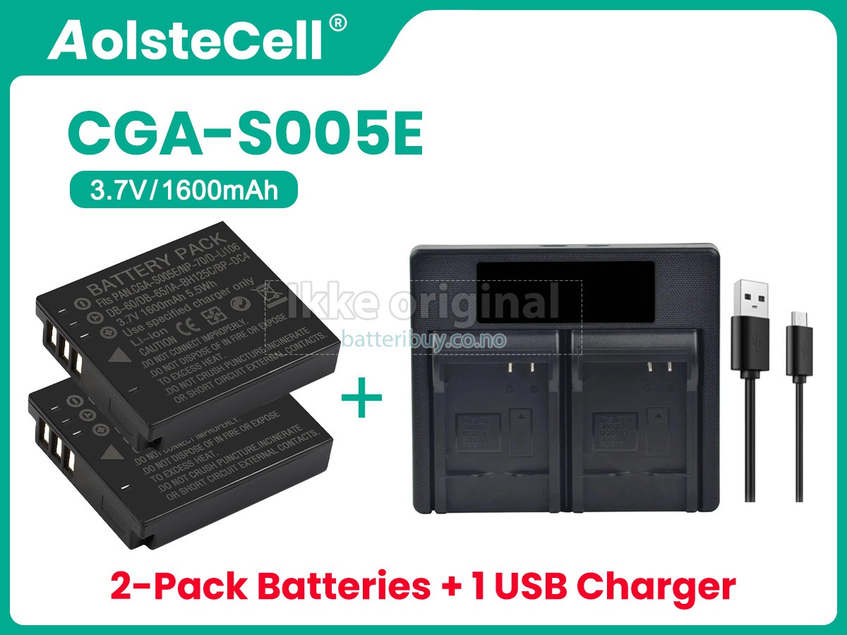 Panasonic CGA-S005A/1B batteri