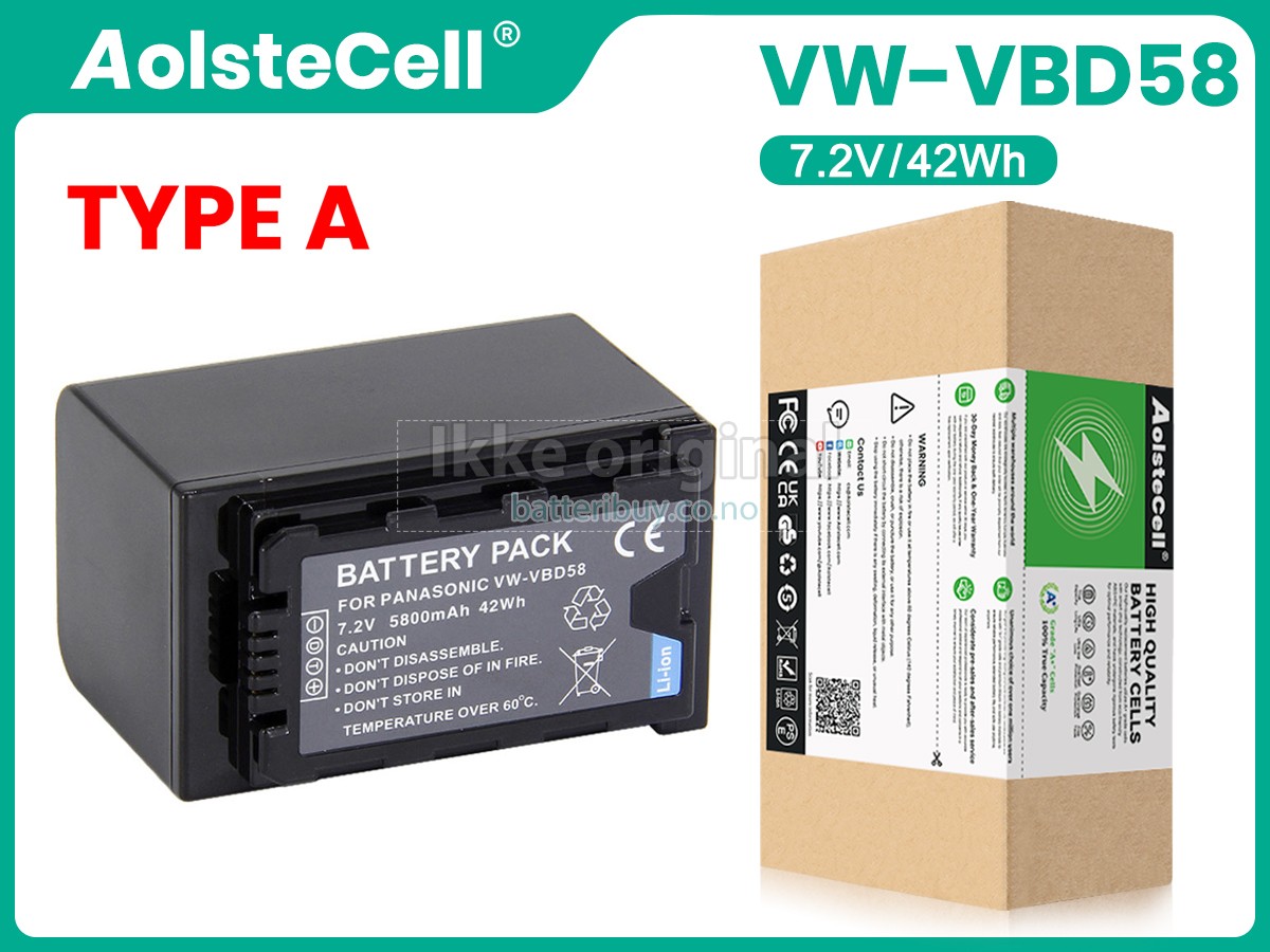 Panasonic HC-X1500 batteri