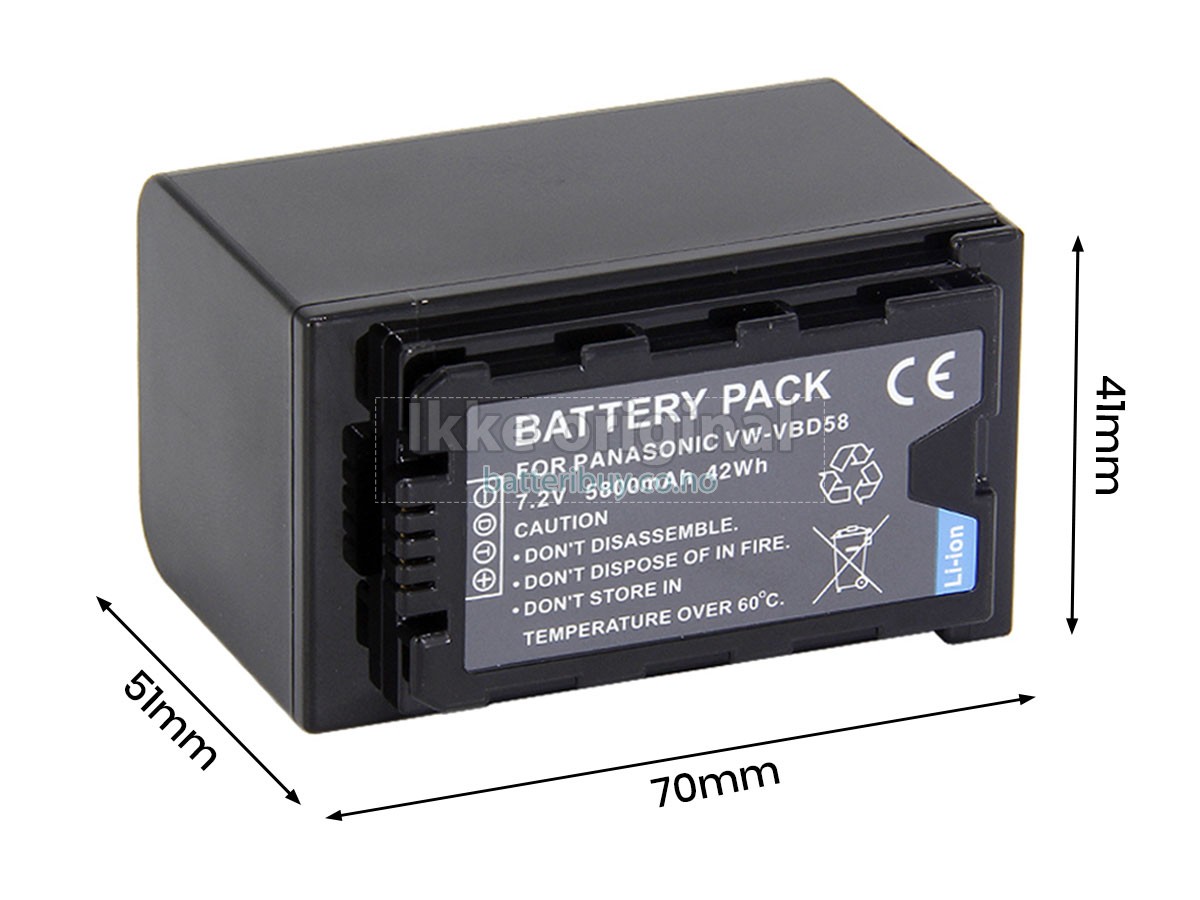 Panasonic HC-X1500 batteri