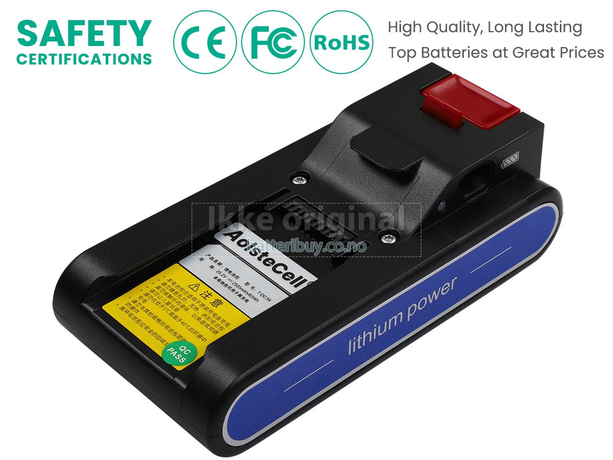 Polaris PVCS 1100 batteri