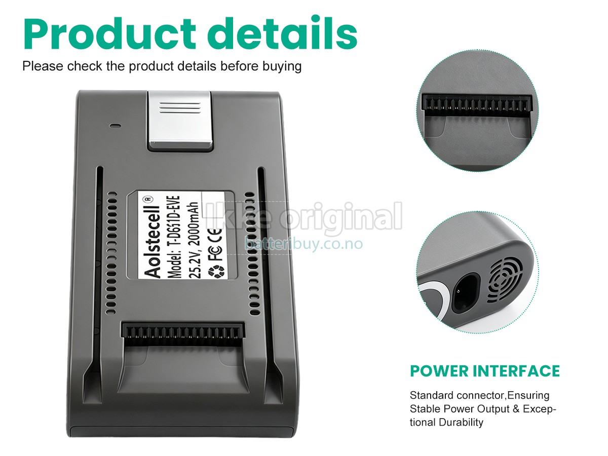 Polaris PD518-BMS batteri