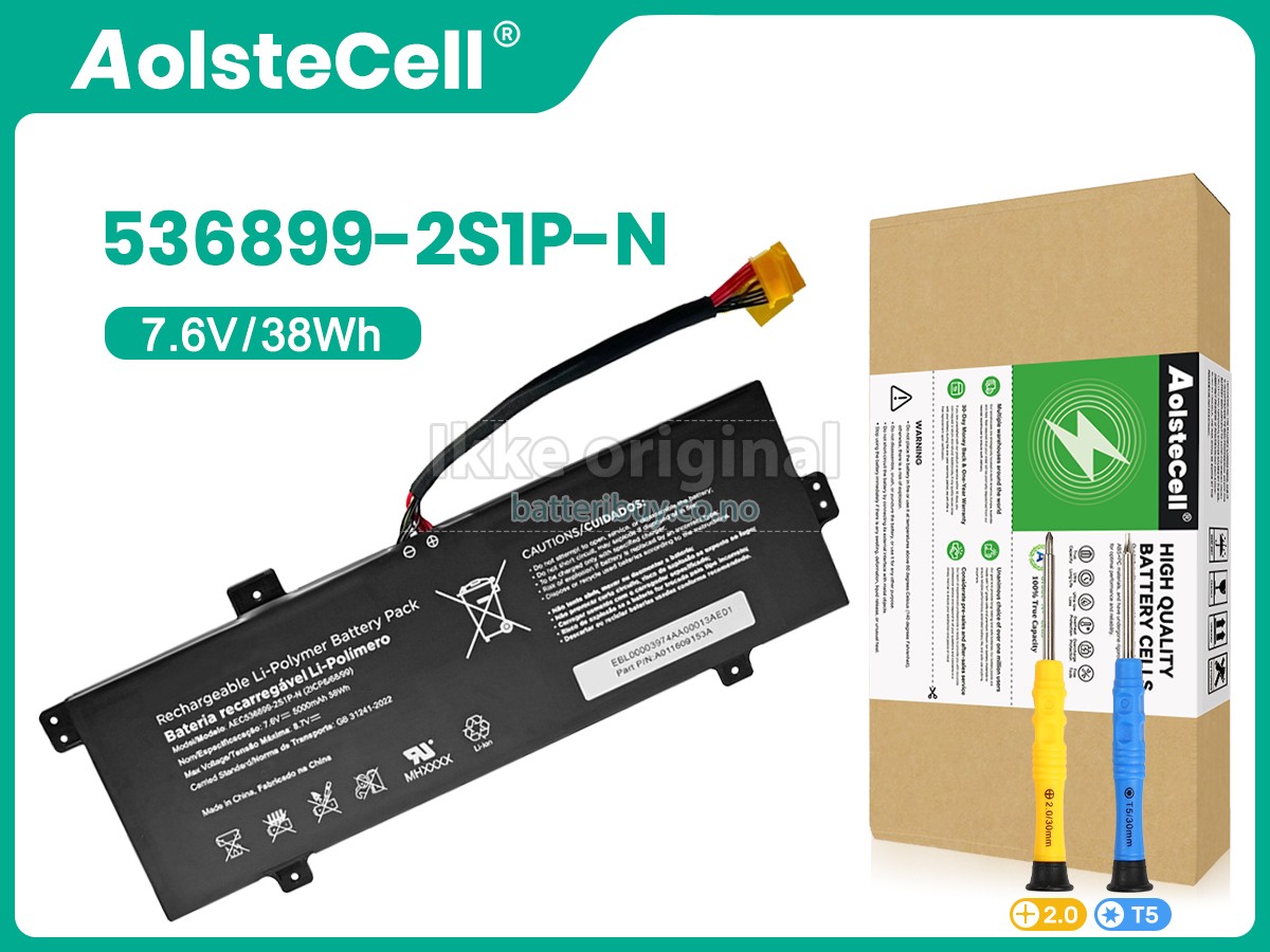 Positivo ACE536899-2S1P-N batteri