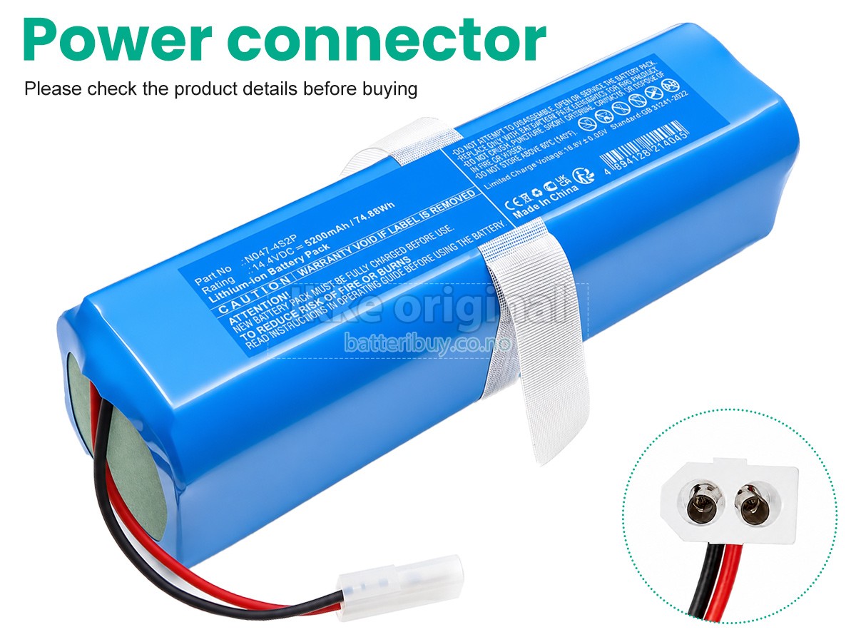 Rowenta N047-4S2P batteri