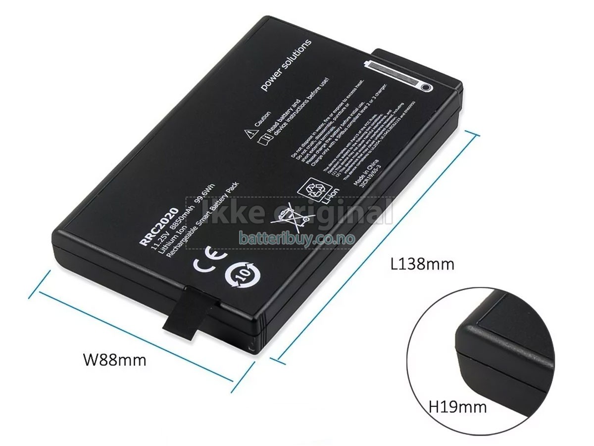 RRC RRC2020 batteri