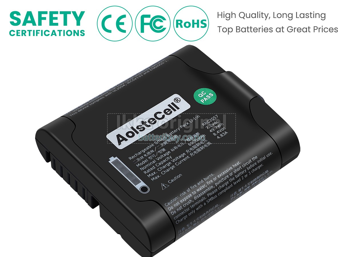 RRC SHS1000X batteri
