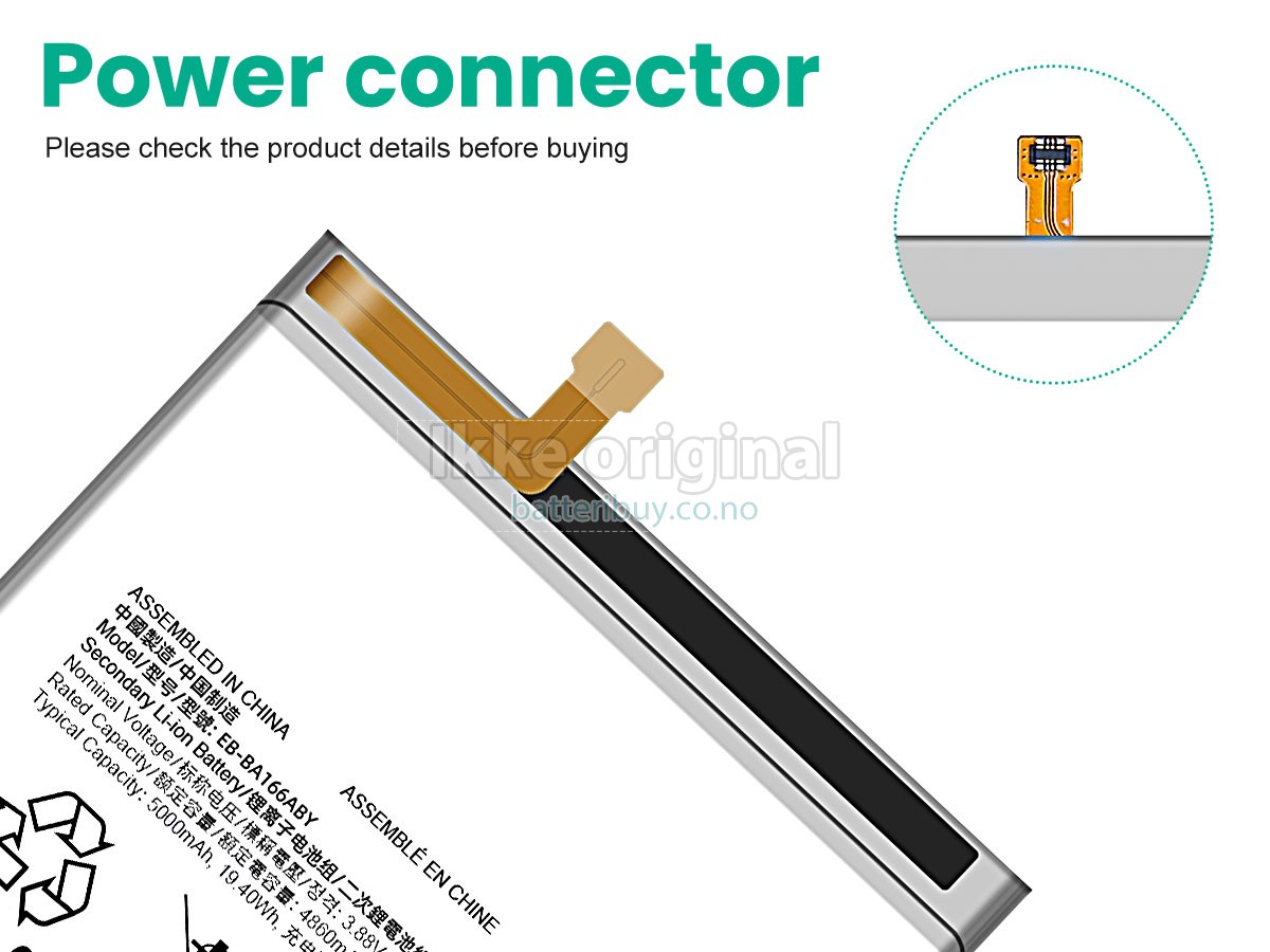 Samsung EB-BA166ABY batteri