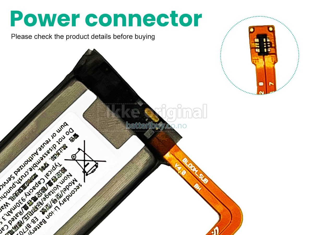 Samsung SM-F707B batteri