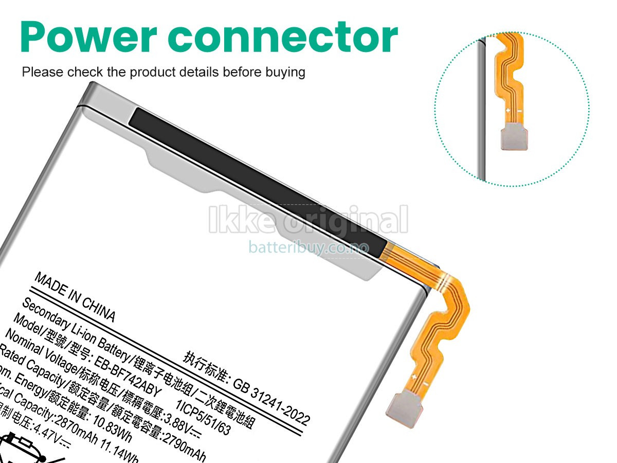 Samsung EB-BF742ABY batteri