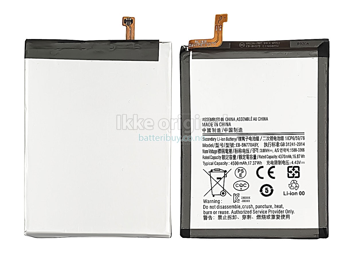 Samsung NOTE 10 LITE batteri