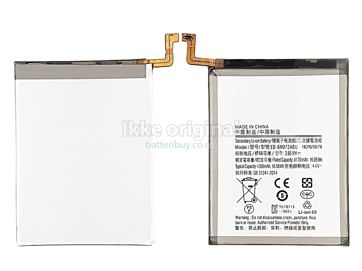 Samsung NOTE 10+ batteri