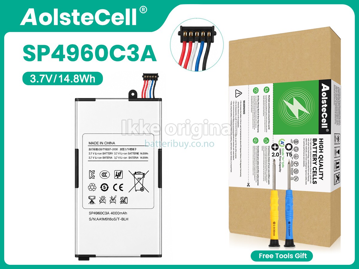 Samsung Galaxy TAB 7.0 GT-P1000 batteri