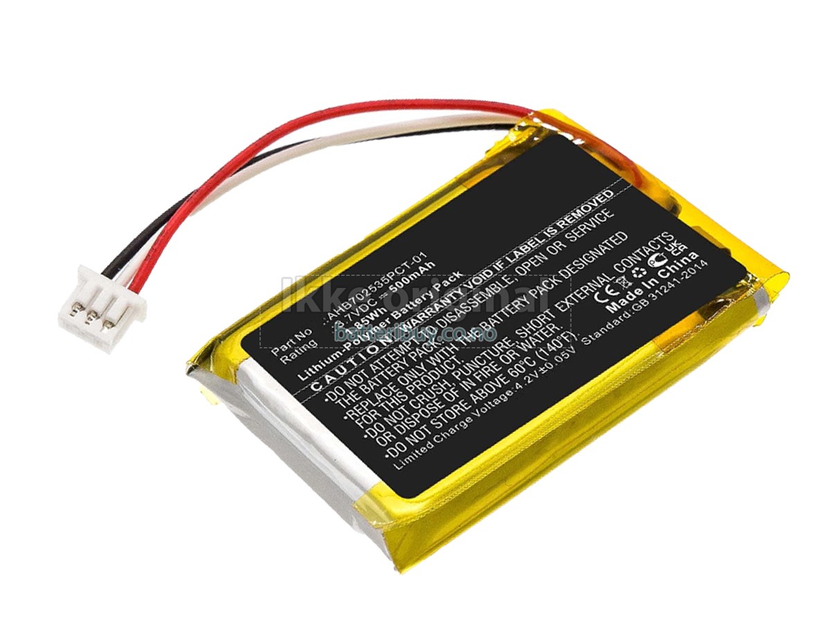 Sennheiser M3AEBT batteri