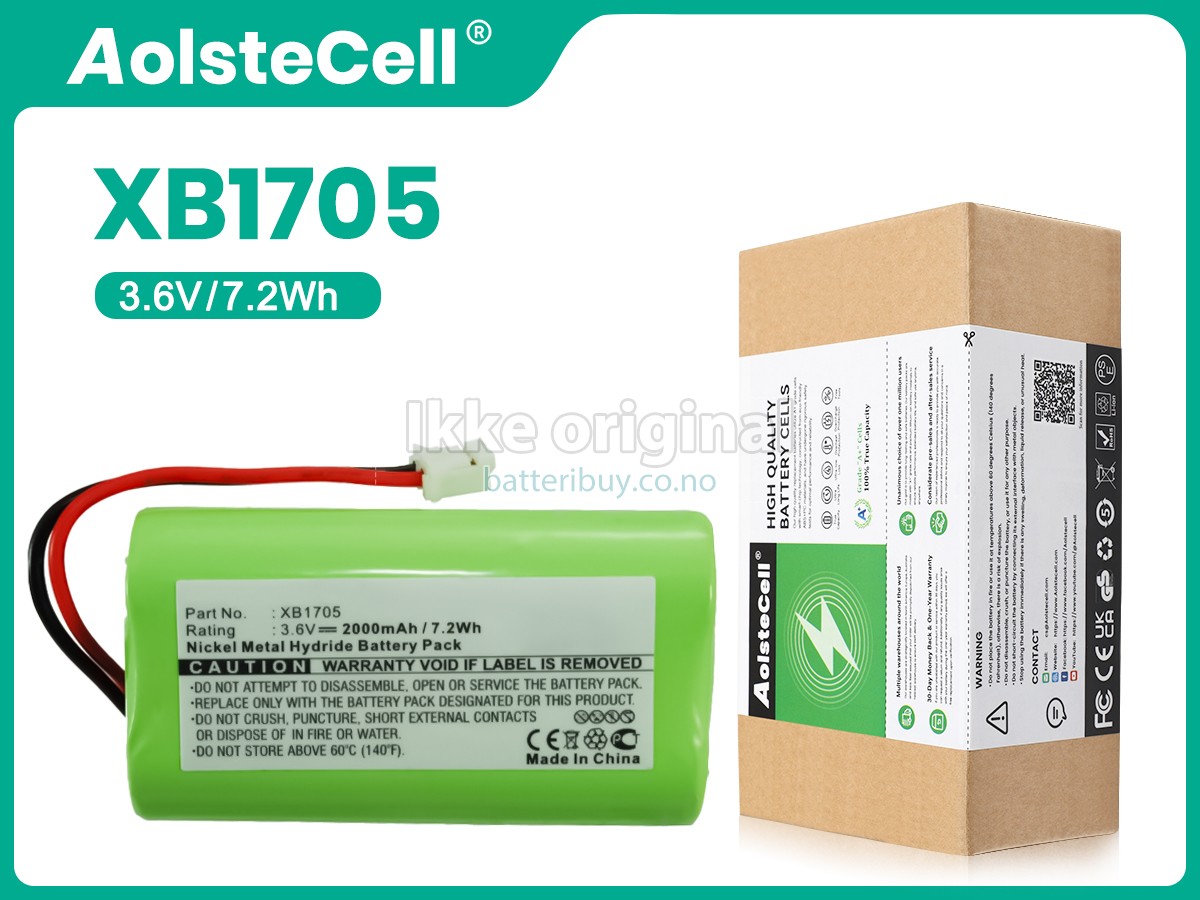 Shark XB1705 batteri