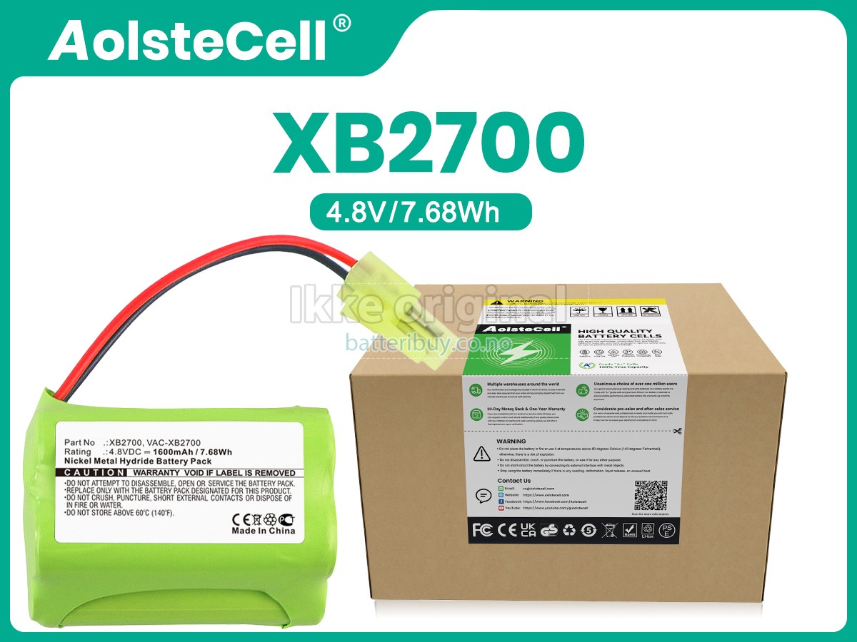 Shark XB2700 batteri