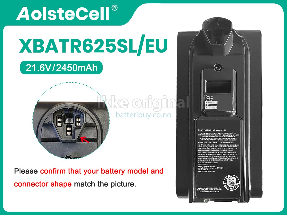 Shark IZ411 batteri