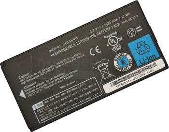 Batteri til Sony VAIO Tablet P Bærbar PC
