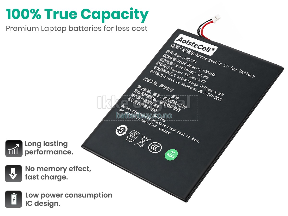 Teclast TA10 batteri
