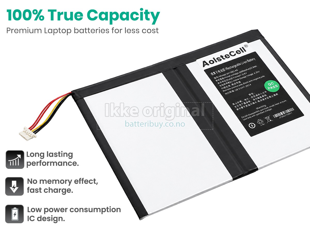 Teclast TLA007 batteri
