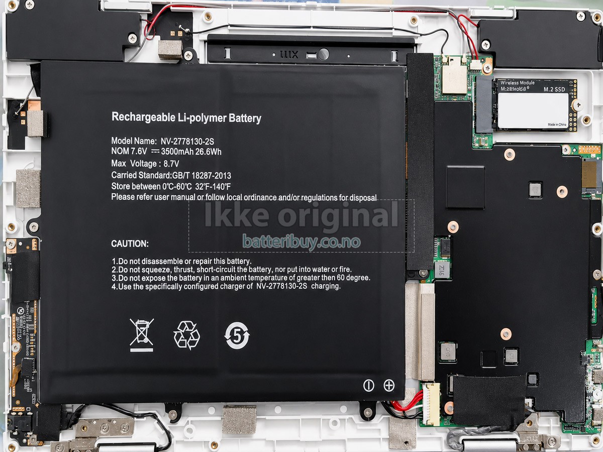 Teclast F5 batteri