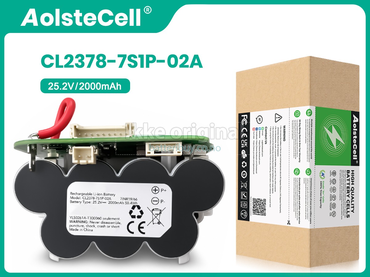 Tineco CL2378-7S1P-02A batteri