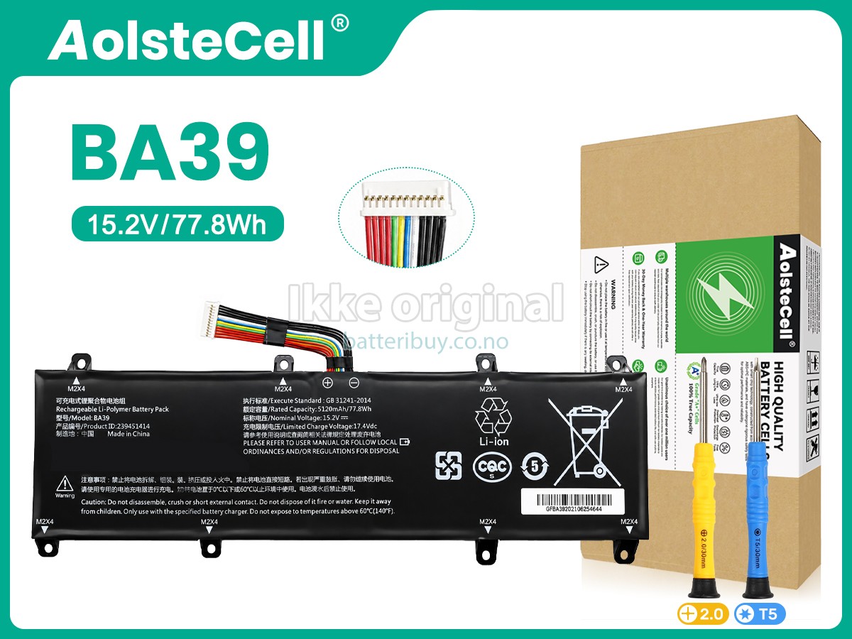 TongfangPC BA39 batteri