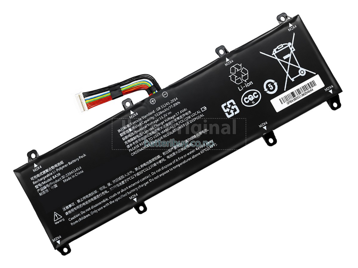 TongfangPC BA39 batteri