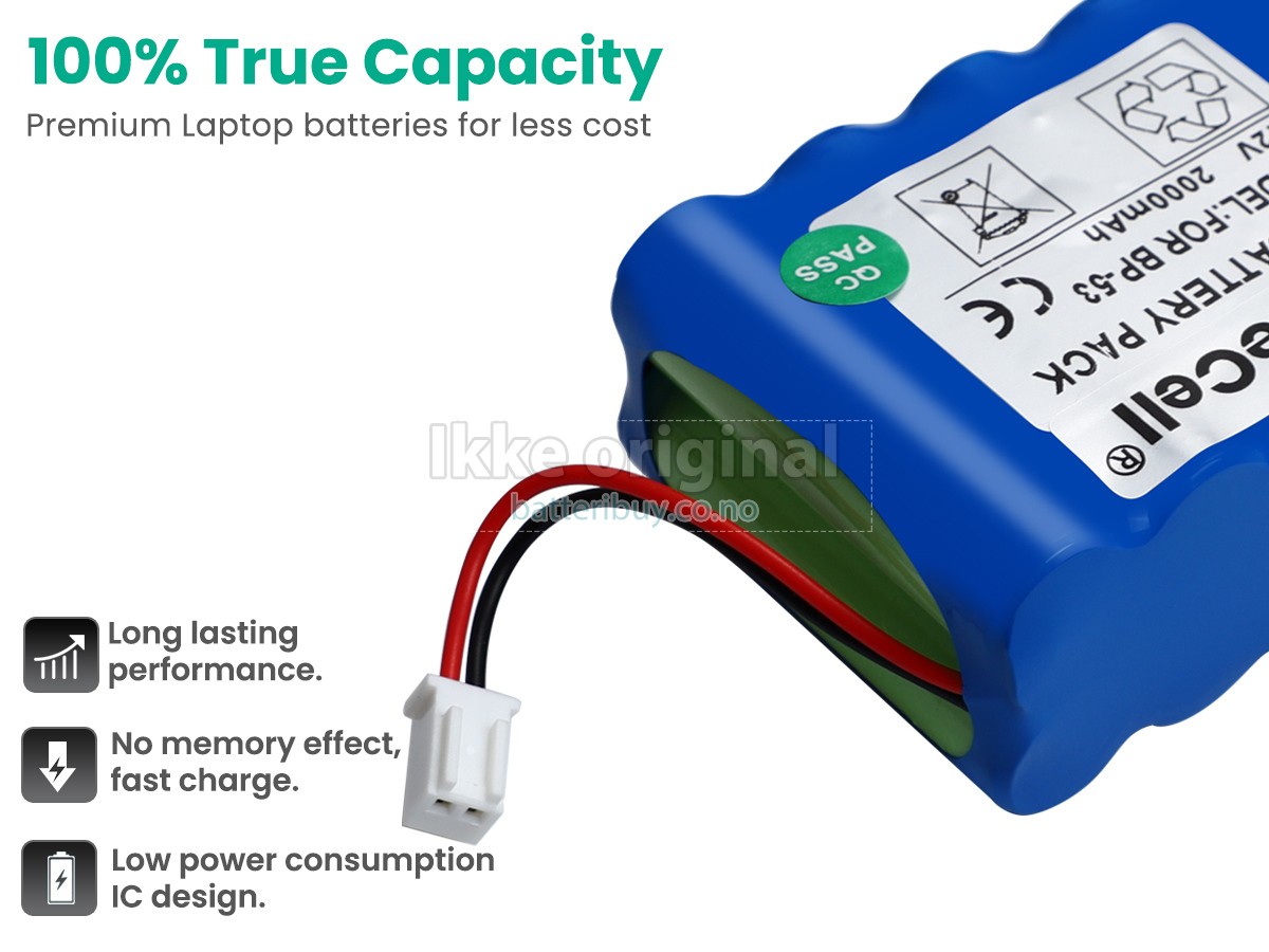 TOP 5300 batteri