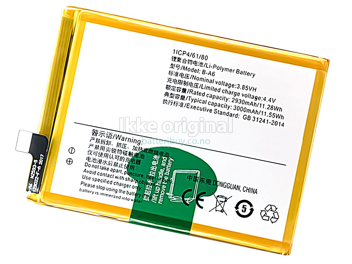 Vivo B-A6 batteri