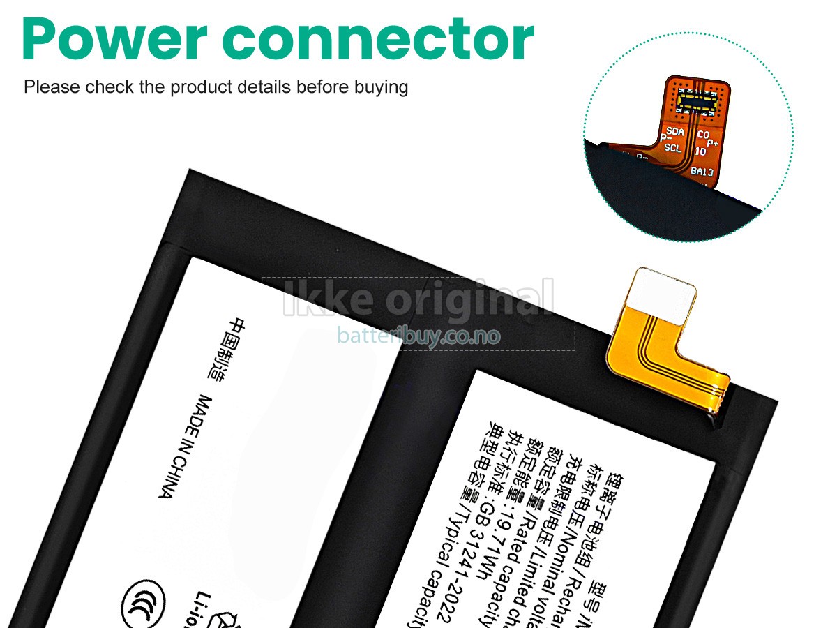 Vivo IQOO NEO9 V2338A batteri