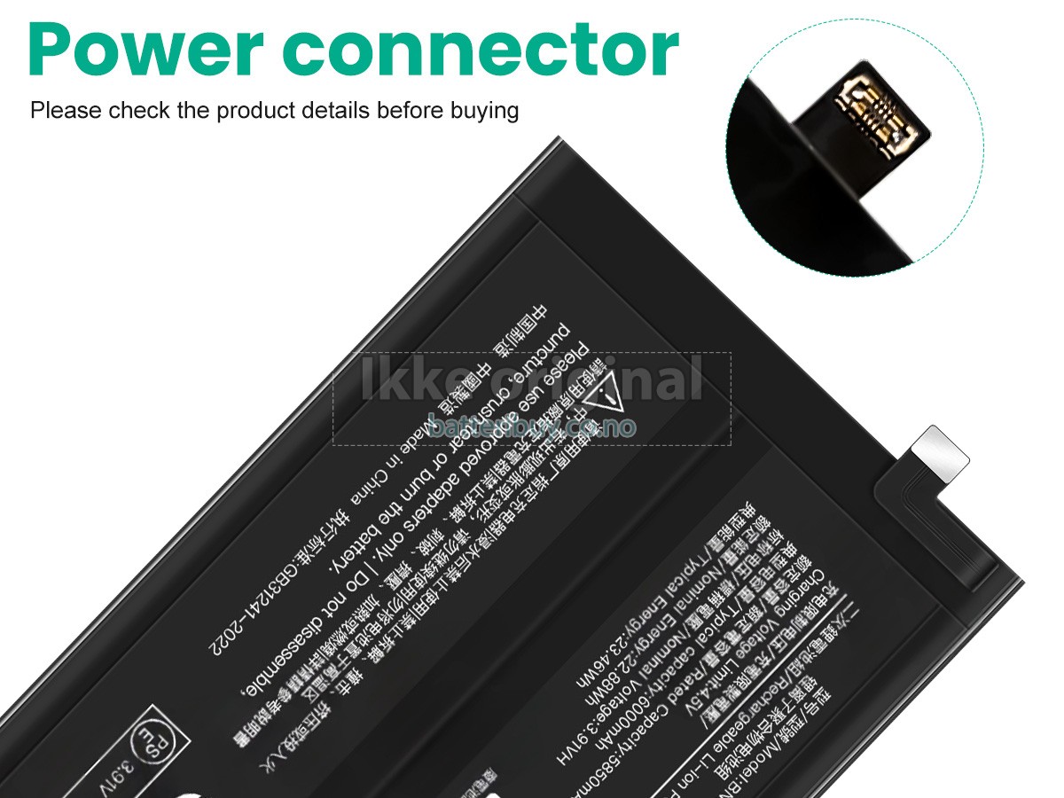 XiaoMi BN68 batteri