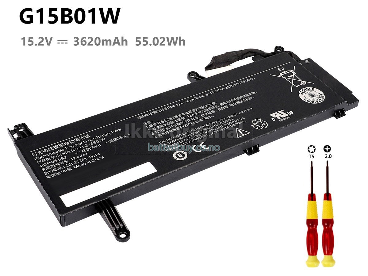 XiaoMi G15B01W(4ICP4/63/92) batteri