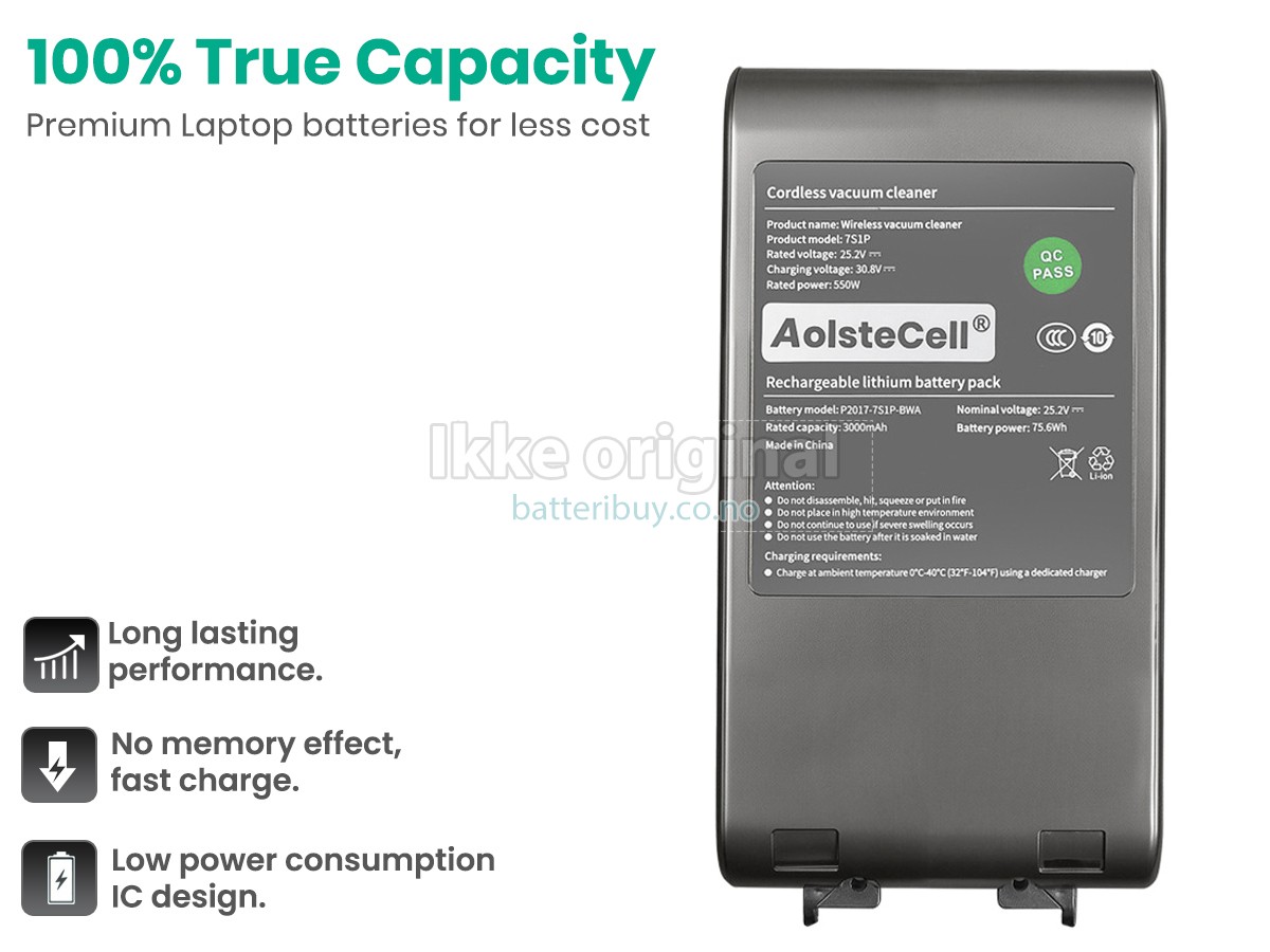 XiaoMi P2017-7S1P-BWA batteri