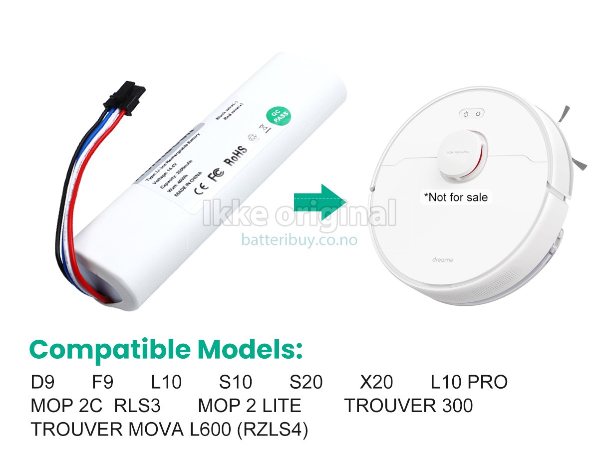 XiaoMi S10 batteri