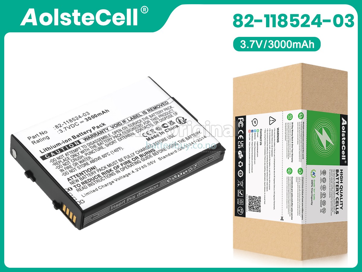 Zebra 82-118524-03 batteri
