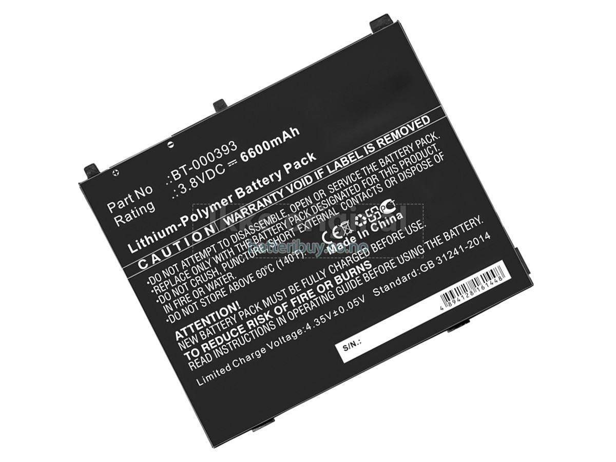 Zebra BT-000393-00 batteri