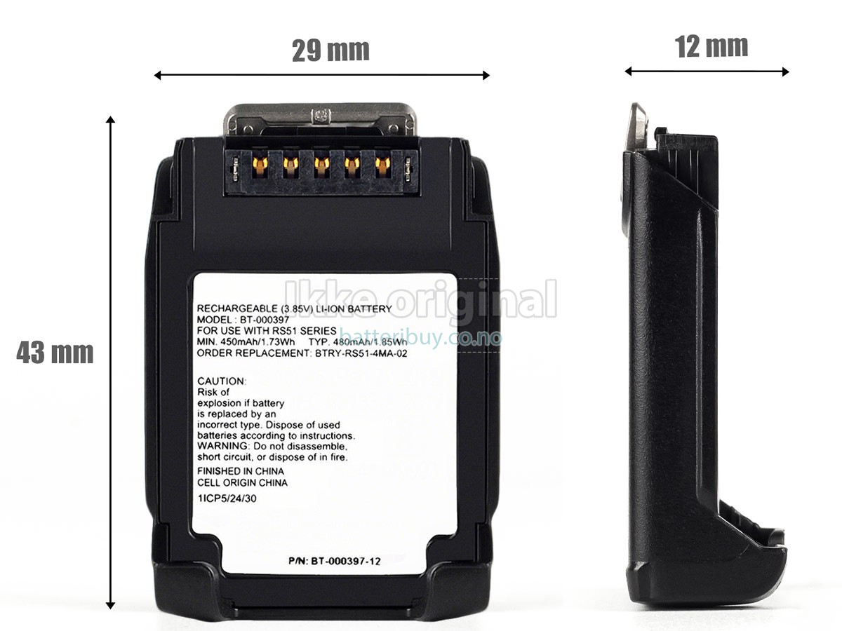 Zebra RS6100 batteri