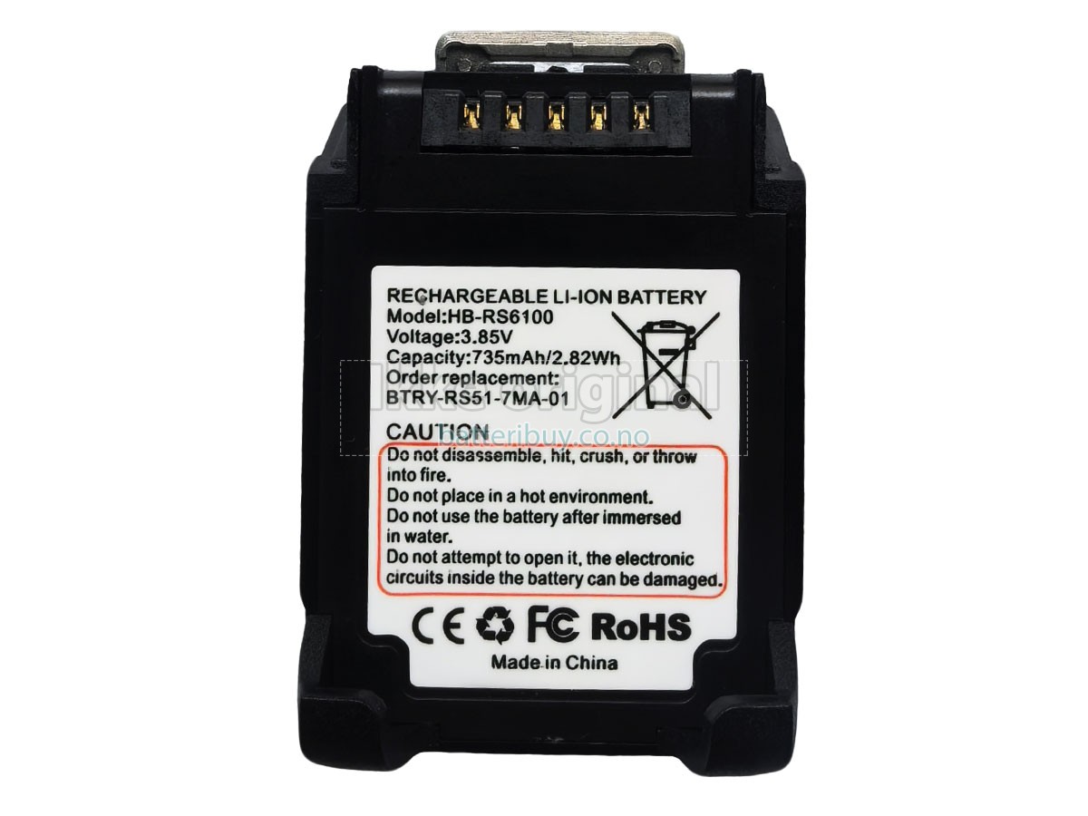 Zebra RS6100 batteri