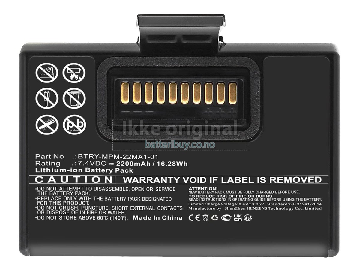 Zebra BTRY-MPM-22MA1-01 batteri