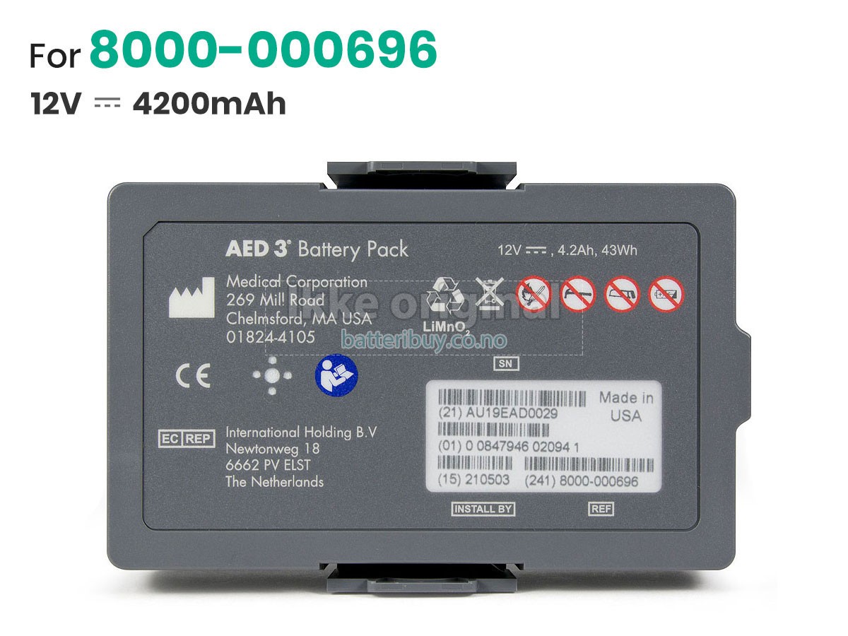 ZOLL AED 3 batteri