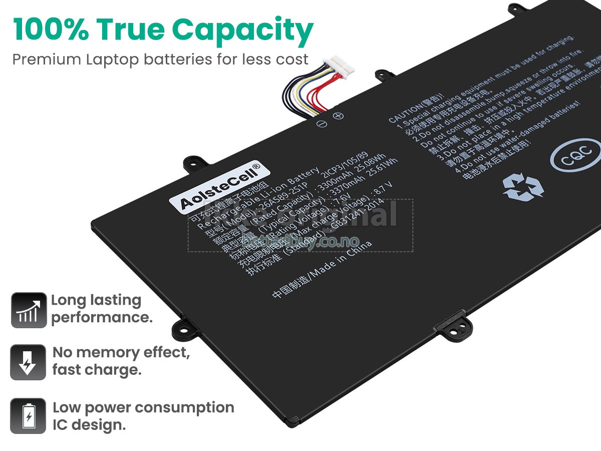ZTE W601E batteri