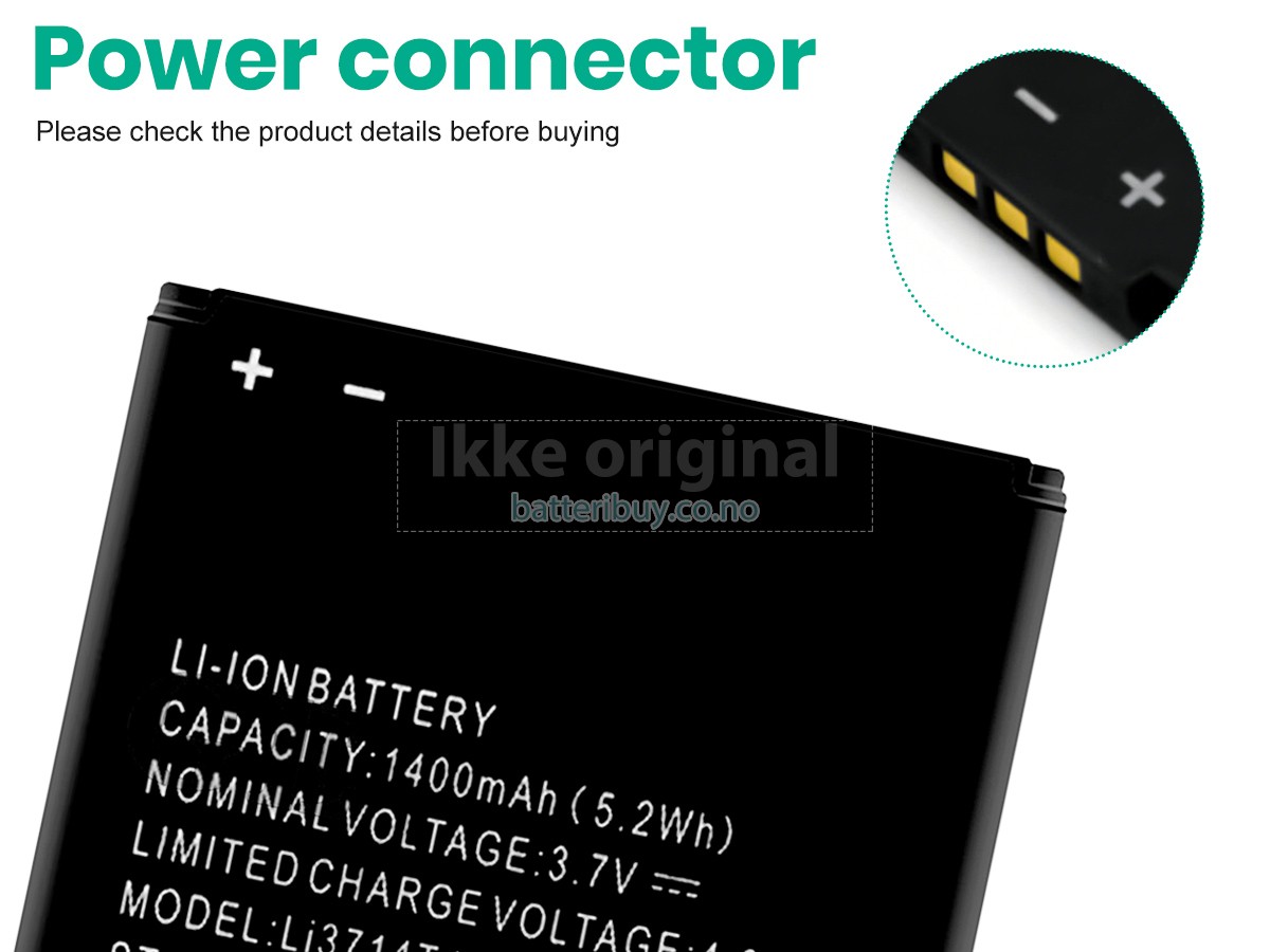 ZTE A5 batteri