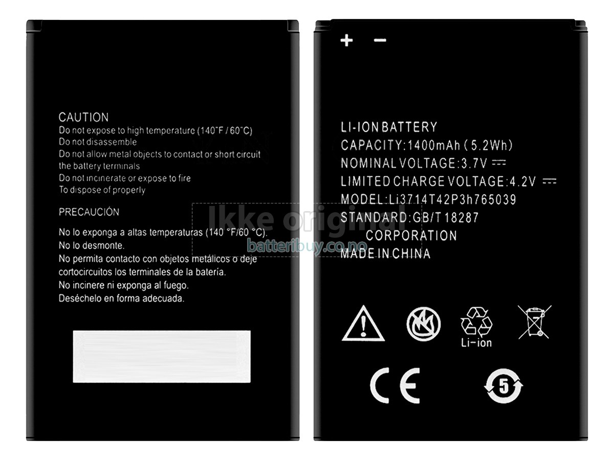 ZTE A5 batteri